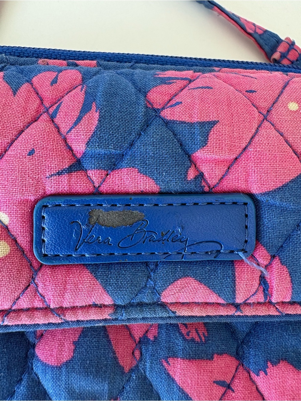 Vera Bradley Crossbody floral zip wallet bag - Picture 2 of 10
